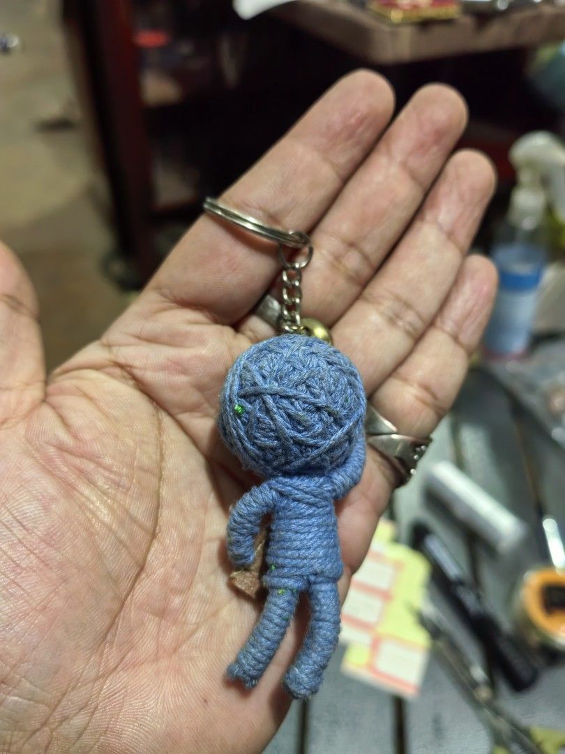 Keychain - Blue Rag Doll (Category: Charms) located in Cebu City. Submitted by dudes_villanueva (Listing ID 1433998519, Image 3). Description: Keychain - Blue Rag Doll.