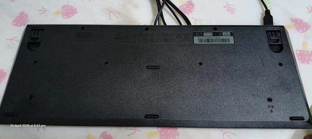 Lenovo Wired Keyboard - Black468153205229496322