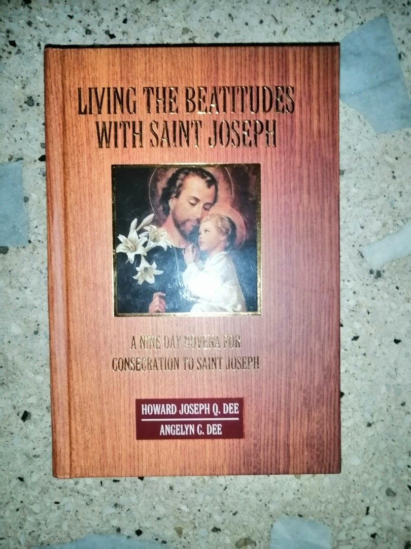 Living the Beatitudes with Saint Joseph (Category: Religion Books) located in Makati City. Submitted by booksbymarvin (Listing ID 1434073898, Image 1). Description: For sale Hardbound In good condition MOD, MOP: LBC GRAB, GCASH, BPI.