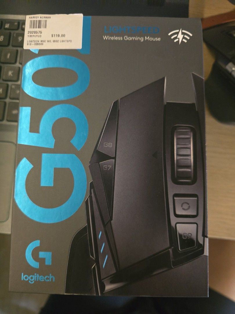 Logitech G502 Lightspeed Wireless Gaming Mouse439436153906810880