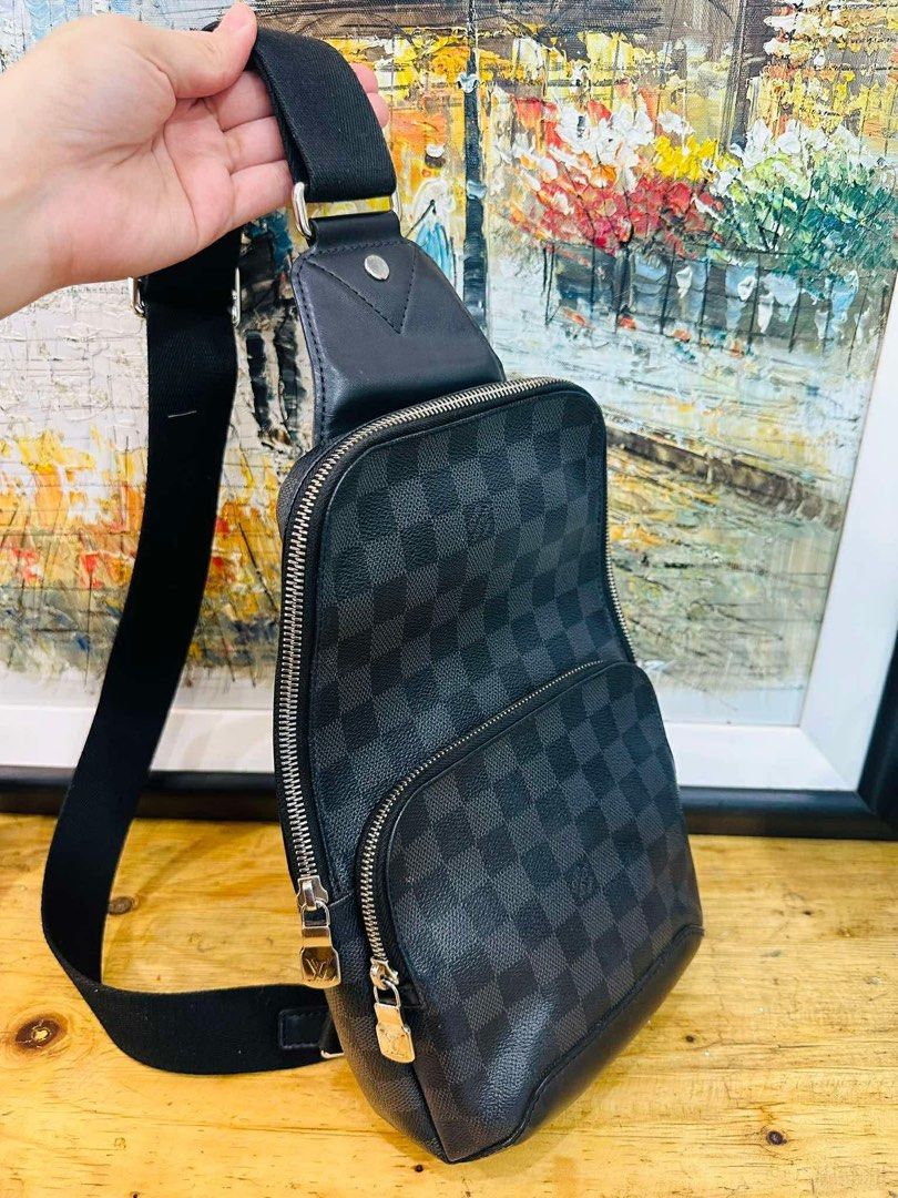 Lv sling bag (Category: Luxury Bags & Wallets) located in Manila. Submitted by joseph_0603 (Listing ID 1434005286, Image 2). Description: Slightly used; it has mostly just been kept in the cabinet. There is a minor scratch on the handle, but it isn’t very noticeable. No other issues. Price is slightly negotiable.”.