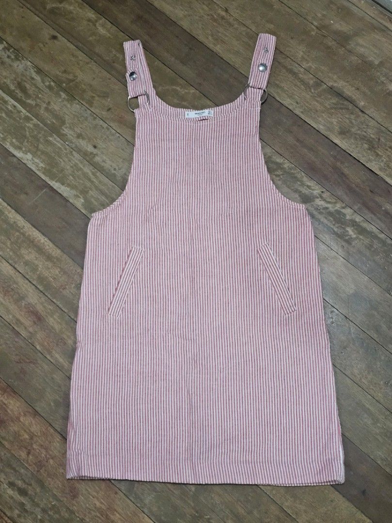 Mango Casual Striped Dress (Category: Dresses) located in Manila. Submitted by corickety (Listing ID 1434150315, Image 1). Description: Preloved + Negotiable Price! • Width: 17in • Length: 33in • No stains or damage • Adjustable Straps.