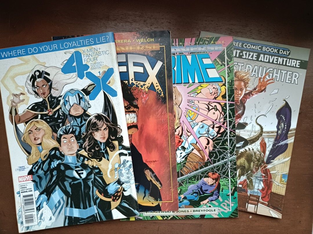Marvel Comics facsimile reprints & previews: Spider-Man, Black Panther, etc (Category: Comics & Manga) located in Quezon City. Submitted by kyan_s (Listing ID 1434020013, Image 2). Description: - Includes reprints and random previews - Sold as bundle - Payment via GCash or Maya.