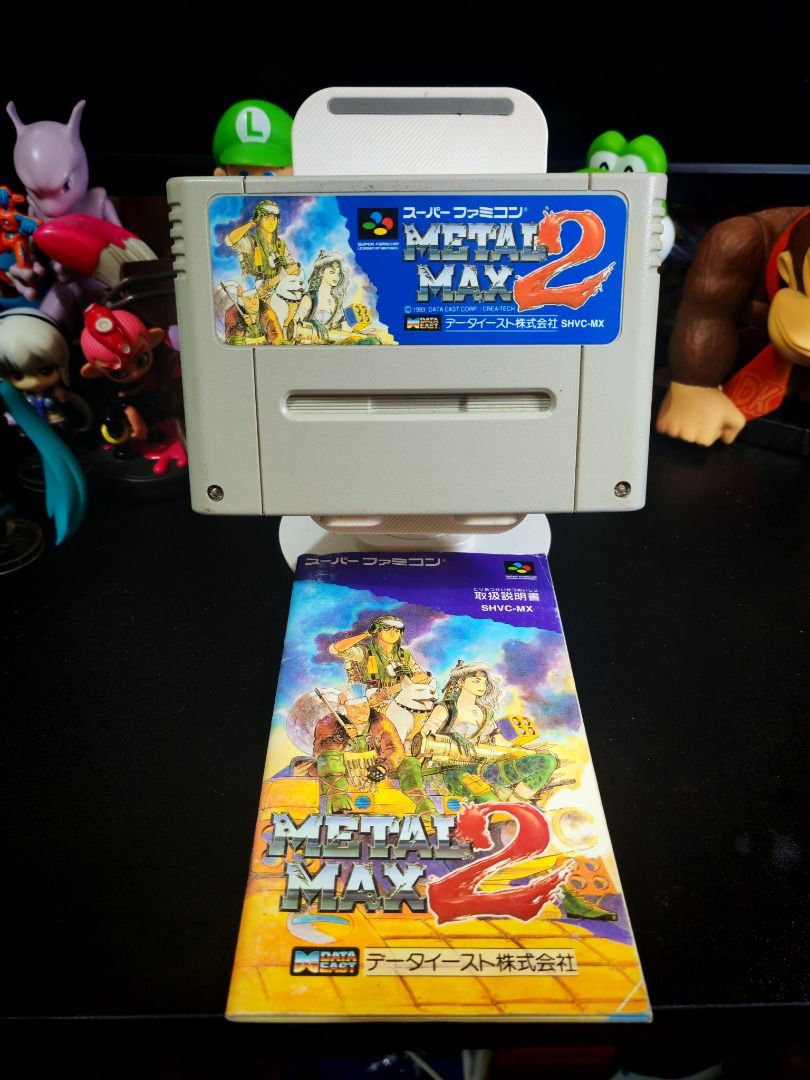METAL MAX 2 SUPER FAMICOM JP (Category: Nintendo) located in Santa Rosa. Submitted by tristanmunoz (Listing ID 1434124154, Image 1). Description: FOR SALE!!! Php 500 METAL MAX 2 SUPER FAMICOM JP NTSC-J WITH MANUAL 100% Authentic Tested working condition Can do video calls Warranty: 24 hours testing warranty, will do change/return if item are proven damaged (will be void if defect is caused by accident, misuse, negligence, including tampering). Re