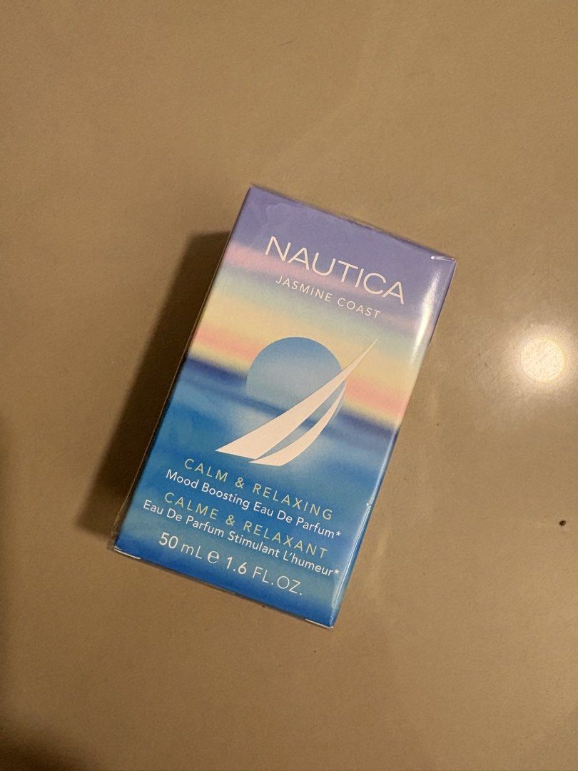 Nautica Jasmine Coast Eau de Parfum 50ml (Category: Fragrance & Deodorants) located in Taguig. Submitted by cassiopeiasky (Listing ID 1434088363, Image 1). Description: - Nautica Jasmine Coast Eau de Parfum - 50ml bottle - Sealed in plastic - Barcode visible - Designed to be mood-boosting and relaxing - Great gift idea or personal treat!.