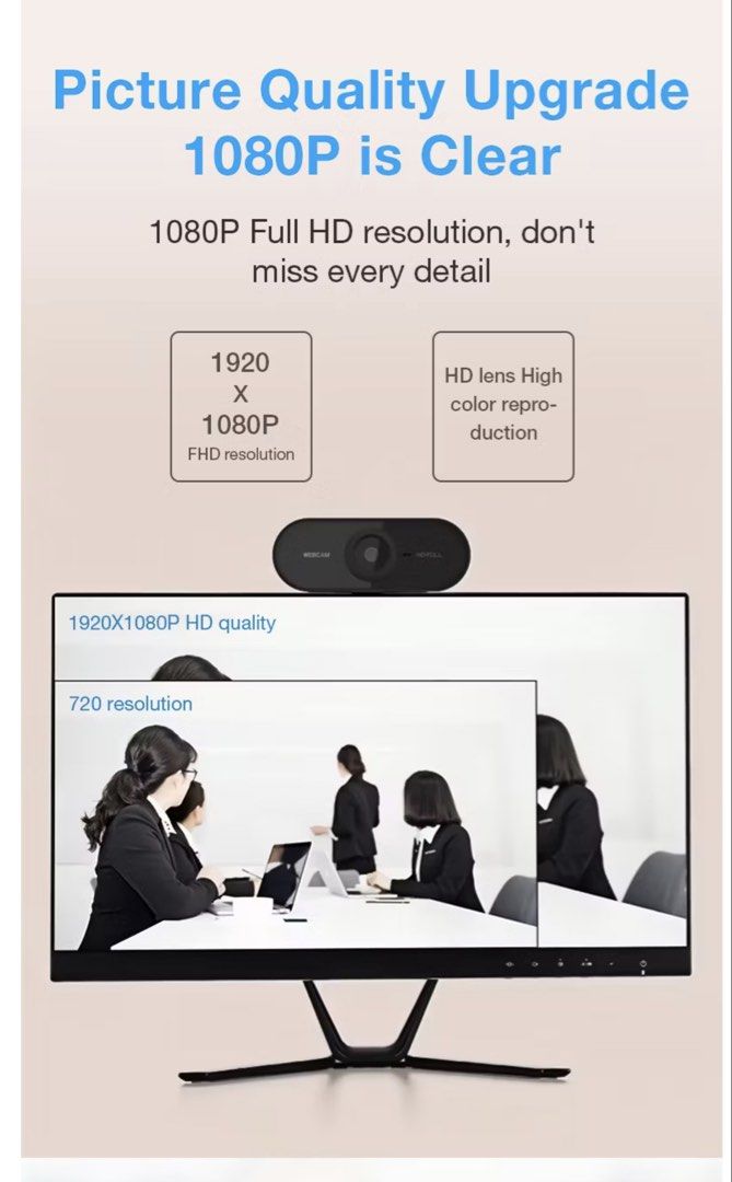 [new] EYD 1080P HD Webcam with Microphone439443546996756482