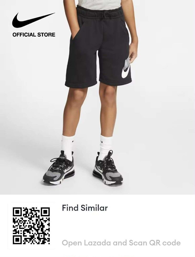 Nike Boy Shorts (Category: Babies & Kids Fashion) located in Navotas City. Submitted by sellmystuff2 (Listing ID 1434079470, Image 1). Description: ✅ Brandnew with tag ✅ Cotton(thick) fabric ✅ Size Medium Ready to ship!!!!.