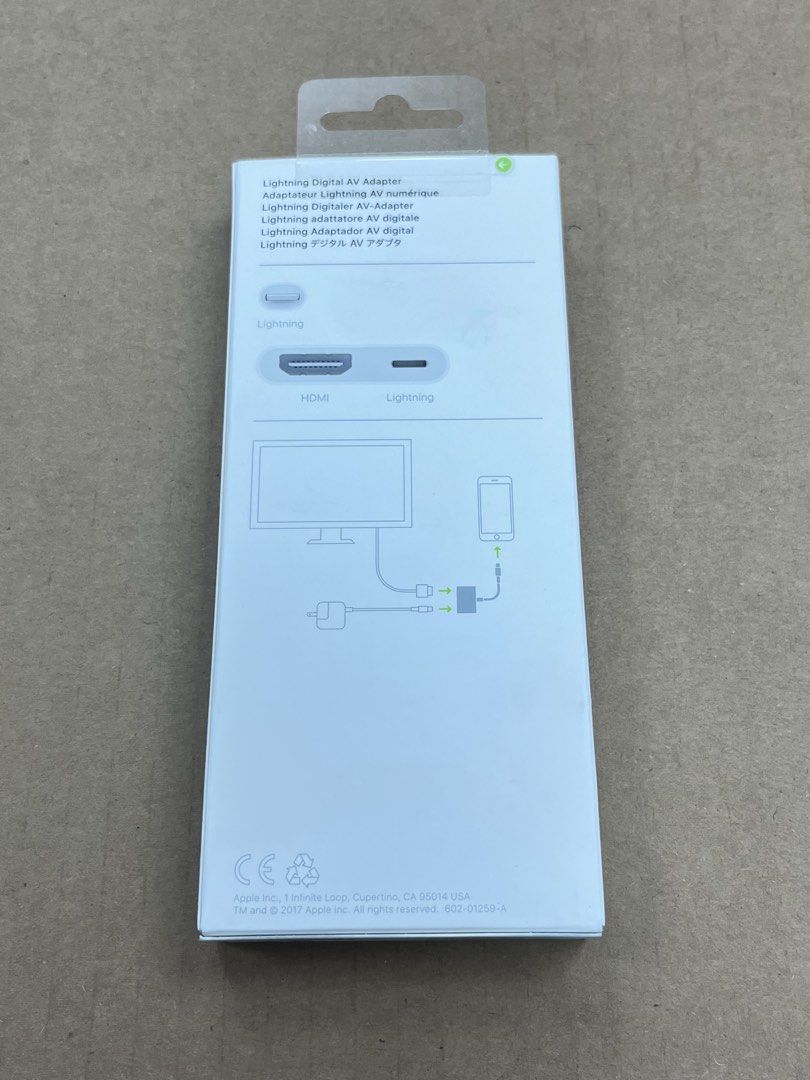 Original Apple iPhone iPad Lightning to HDMI Adapter441443922467901441