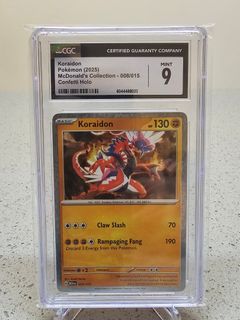 koraidon pokemon card mcdonalds value Amazon.com: Pokemon - Koraidon ex 123/198 - Scarlet & Violet