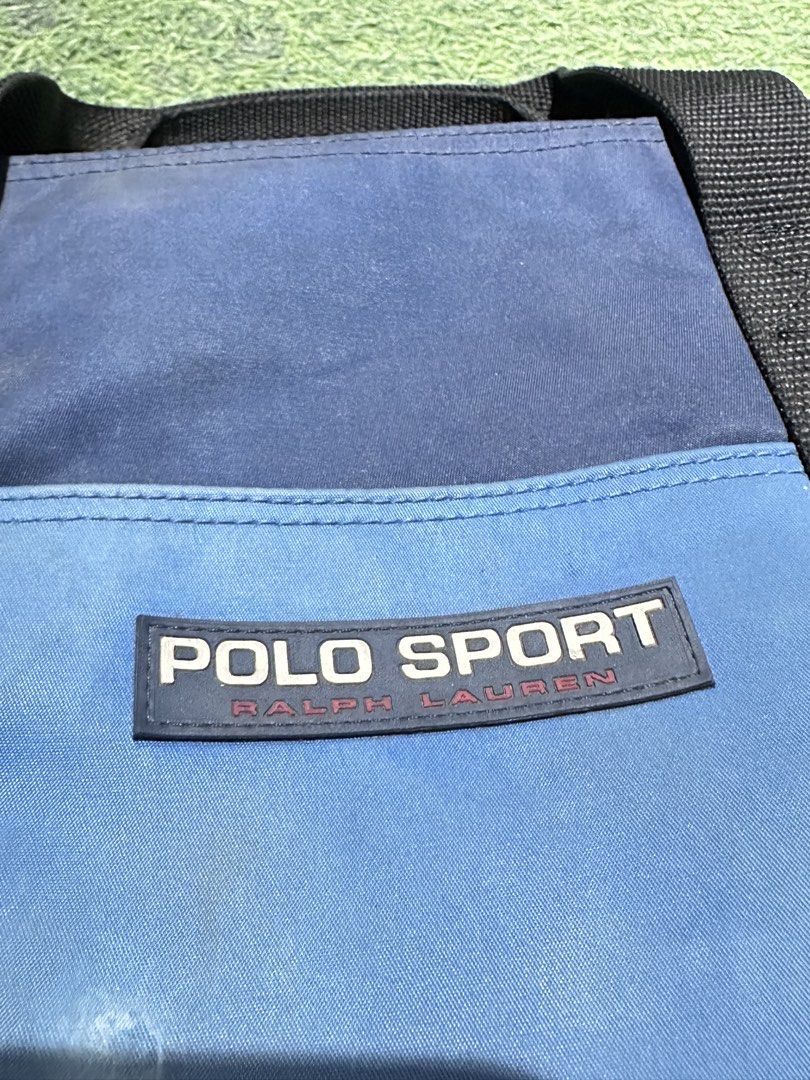 POLO SPORTS HAND BAG (Category: Belt bags, Clutches and Pouches) located in Dasmarinas. Submitted by takuya_ (Listing ID 1434044868, Image 2). Description: Polo sports by Ralp lauren handbag gently used legit and authentic.