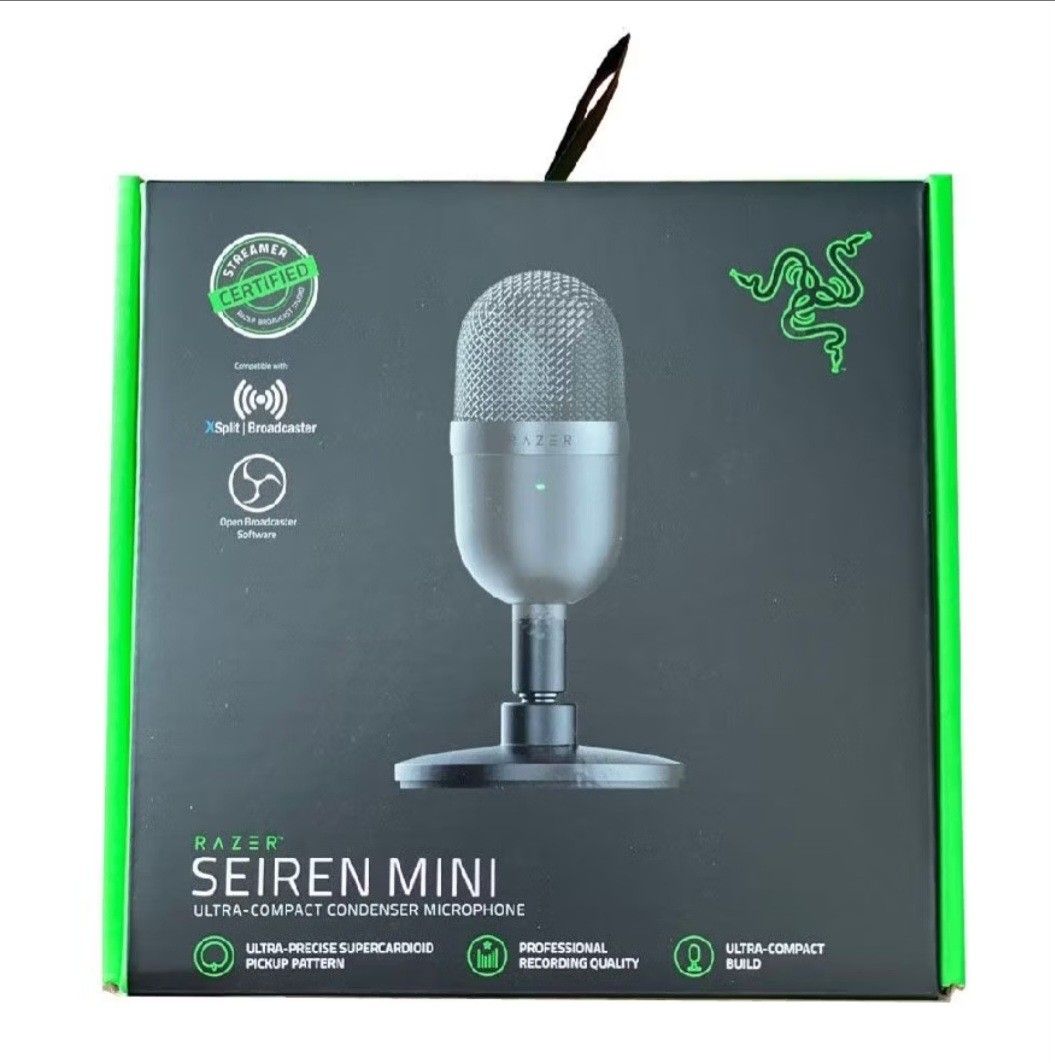 Razer Seiren Mini Ultra-Compact Condenser Microphone