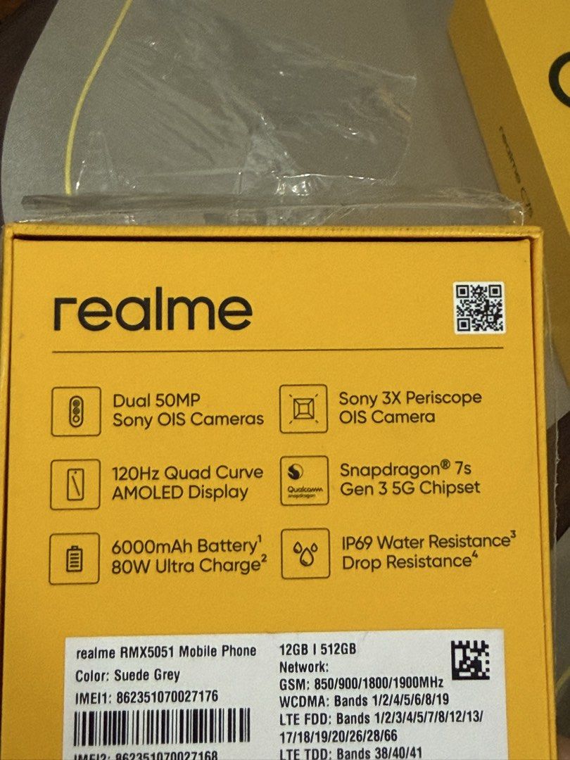 realme 14 Pro Plus 5G 512GB (Category: Realme) located in Makati City. Submitted by bloggerrific (Listing ID 1434119716, Image 2). Description: Brand new realme 14 Pro Plus 5G. Complete with box. Opened and used only for review. 12 + 512GB BRAND NEW.
