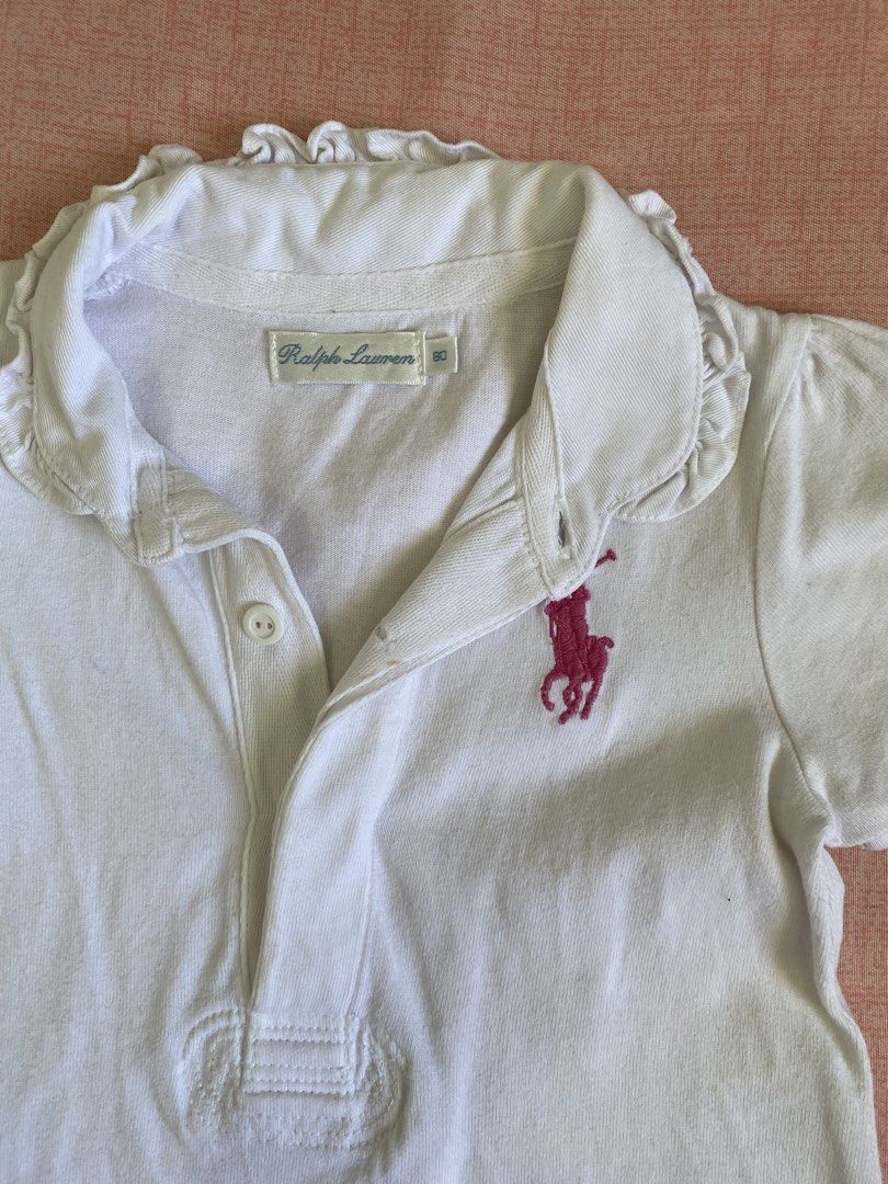 RL White Dress (Category: Babies & Kids Fashion) located in Palo. Submitted by armc07 (Listing ID 1433996761, Image 2). Description: - Ralph Lauren white dress - Size: 80 / 9-12 mos - shipping thru flash express - small ink stain.