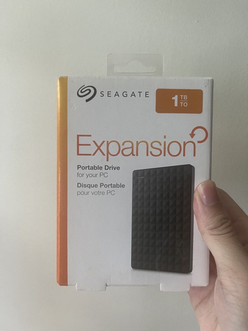 Seagate Expansion 1TB Portable External Hard Drive