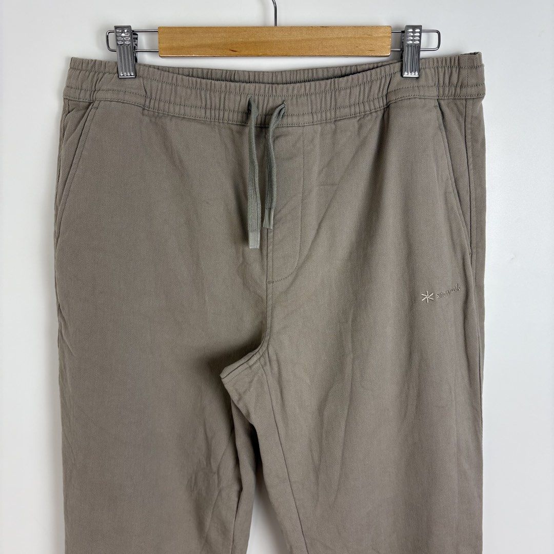 Snow Peak Cuffed Pants (Category: Joggers) located in Calamba. Submitted by 2muchclothes_ (Listing ID 1434131858, Image 2). Description: Measurements Waistline: 32 (16 Inches) Front Rise: 13 Thigh: 13.5 Inseam: 27.5 Length: 37 Leg Opening: 6 .