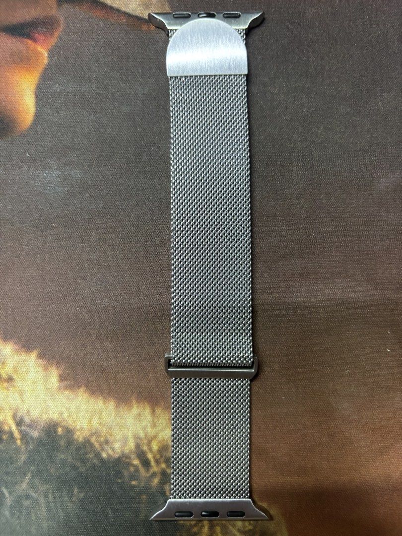Stainless Mesh Band 44/45/46/49 for Apple Watch (Category: Watches) located in Kuala Lumpur. Submitted by hinfala (Listing ID 1434150475, Image 2). Description: Apple watch strap from Japan Donki.