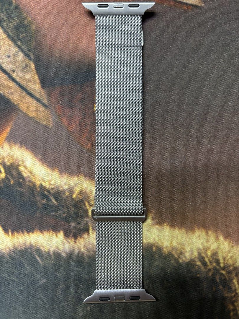 Stainless Mesh Band 44/45/46/49 for Apple Watch (Category: Watches) located in Kuala Lumpur. Submitted by hinfala (Listing ID 1434150475, Image 1). Description: Apple watch strap from Japan Donki.