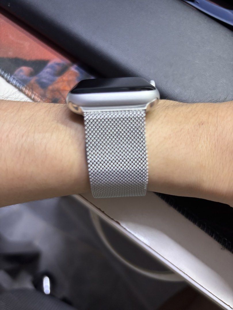 Stainless Mesh Band 44/45/46/49 for Apple Watch (Category: Watches) located in Kuala Lumpur. Submitted by hinfala (Listing ID 1434150475, Image 3). Description: Apple watch strap from Japan Donki.