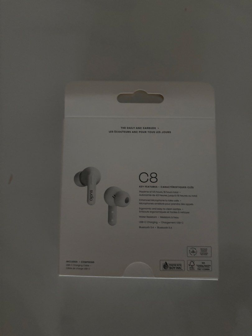 Sudio C8 ANC Earbuds - Brand New435795160801617921