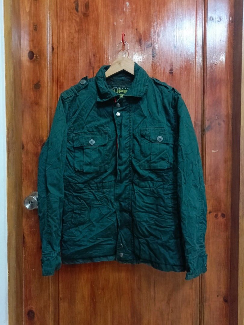 SUPERDRY JACKET (Category: Coats, Jackets and Outerwear) located in Baguio. Submitted by thrifty_tienda01 (Listing ID 1434020362, Image 2). Description: SUPERDRY JACKET EXCELLENT CONDITION NO ISSUE 10/10 COLOR RATE MESIUM SIZE LENGTH:26 WIDTH:20 1480PHP+SHIPPING FEE VIA J&Y ONLY.