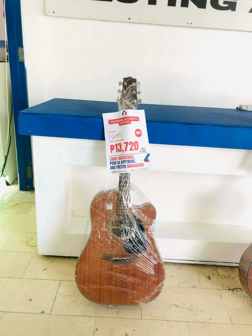 TAKAMINE ACCOUSTIC GUITAR (Category: Musical Instruments) located in Manila. Submitted by apptradetrading (Listing ID 1434005182, Image 1). Description: .
