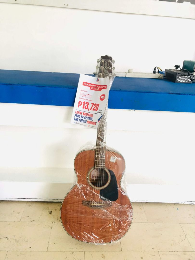 TAKAMINE ACCOUSTIC GUITAR (Category: Musical Instruments) located in Manila. Submitted by apptradetrading (Listing ID 1434005405, Image 1). Description: .