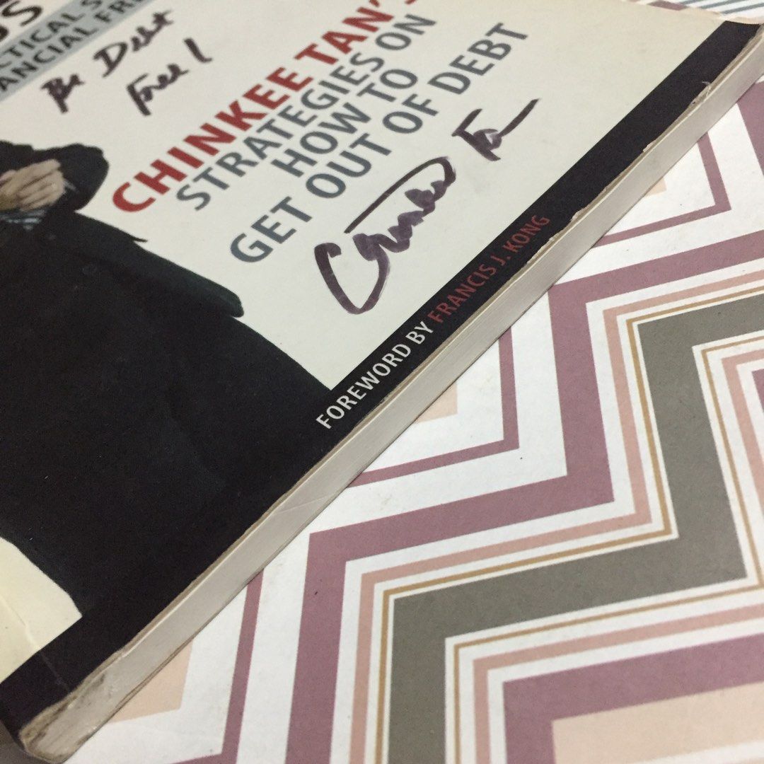 Till Debt Do Us Part by Chinkee Tan (Category: Storybooks) located in Pasig City. Submitted by sell.phi (Listing ID 1434062489, Image 2). Description: Till Debt Do Us Part by Chinkee Tan Practical Steps to Financial Freedom Preloved trade paperback with minor signs of wear on the covers slightly tanned pages and edges .