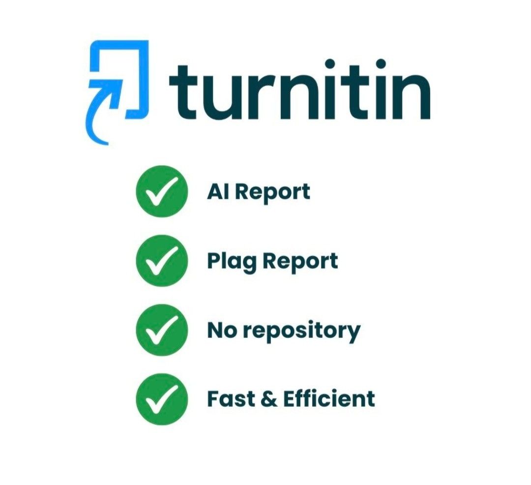 Turnitin AI and Plagiarism Checker - Fast & Efficient (Category: Software) located in Singapore. Submitted by pooooopman (Listing ID 1434101322, Image 2). Description: 📚✨ Check Your Work Instantly Worried about plagiarism or AI detection? I’ve got you covered. 🔍 Turnitin Plagiarism & AI Check 💲 Only $5 per paper ⚡️ Why buy from me? - Little waiting time ⏱️ - Quick response 💬 - Smooth, hassle‑free process ✅ 📌 Submission Guidelines To ensure f