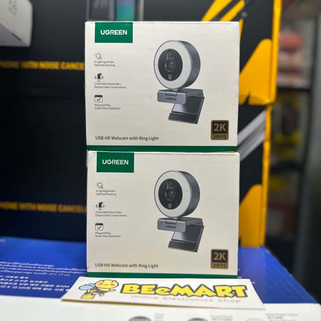 UGreen WebCam with Ring Light 2K 30fps Webcam Computer PC Web Camera (Category: Webcams) located in Cabuyao City. Submitted by beemartshop (Listing ID 1433991566, Image 1). Description: 𝗢𝗥𝗜𝗚𝗜𝗡𝗔𝗟 • 𝗕𝗥𝗔𝗡𝗗𝗡𝗘𝗪 • 𝗔𝗨𝗧𝗛𝗘𝗡𝗧𝗜𝗖 🏷️𝗣𝗥𝗜𝗖𝗘: ₱2,099.00 𝗟𝗢𝗖𝗔𝗧𝗜𝗢𝗡: 📍 𝗕𝗘𝗘𝗠𝗔𝗥𝗧 𝗣𝗛 𝗣𝗨𝗟𝗢 𝗖𝗔𝗕𝗨𝗬𝗔𝗢 𝗟𝗔𝗚𝗨𝗡𝗔 ℹ️𝗧𝗵𝗶𝘀 𝗶𝘀 𝘁𝗵𝗲 𝘀𝗲𝗰𝗼𝗻𝗱 𝗠𝗮𝗿𝗸𝗲𝘁𝗽𝗹𝗮𝗰𝗲 𝗣𝗮𝗴𝗲 𝗼𝗳 𝗕𝗘𝗘𝗠𝗔𝗥𝗧 ________________