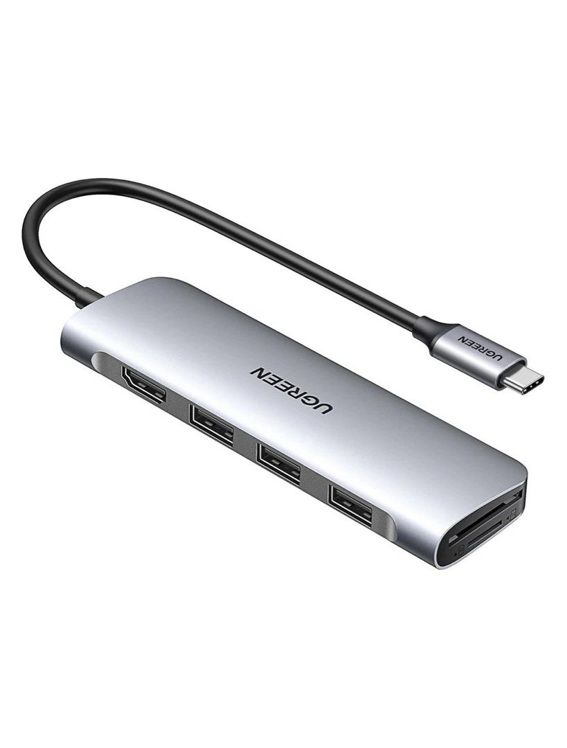 UGreen USB-C 6-IN-1 Multifunction Adapter (Gray) (CM511/20956A) (Category: Cables & Adaptors) located in Makati City. Submitted by jc.cuerdo (Listing ID 1434153221, Image 3). Description: UGreen USB-C 6-IN-1 Multifunction Adapter (Gray) (CM511/20956A) The Ugreen CM511 USB Type-C Multifunction Hub #20956A is a versatile and compact 6-in-1 USB C hub designed to expand the connectivity options of your USB-C devices. With this hub, you can easily con