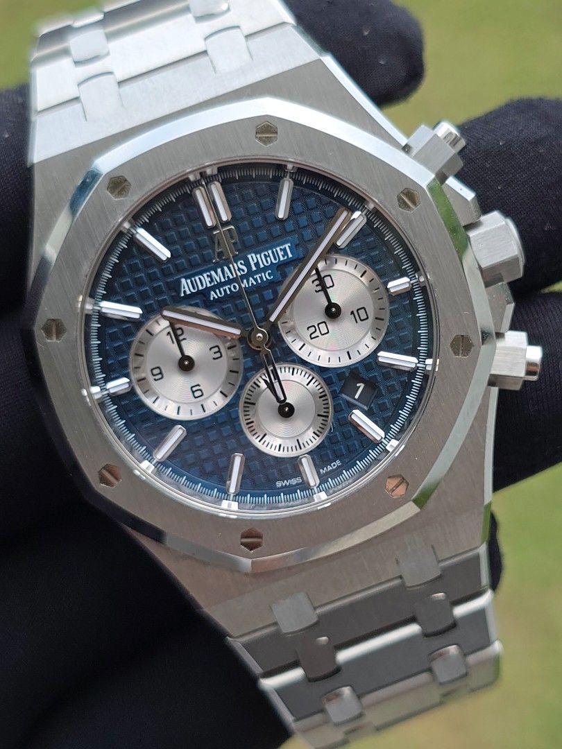 JUN 2021 AUDEMARS PIGUET AP ROYAL OAK CHRONOGRAPH CHRONO 26331ST 26331 ...