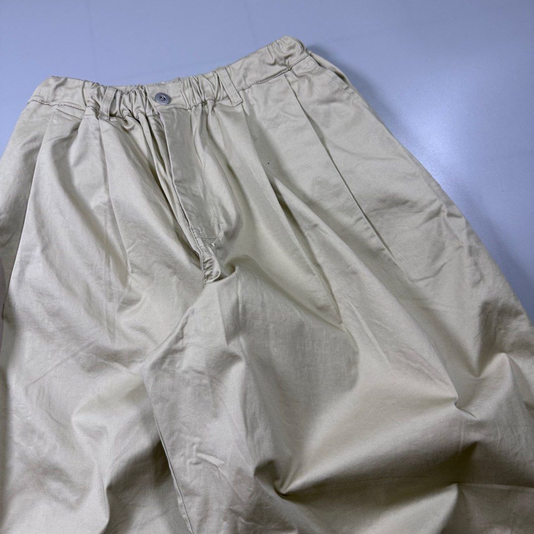 XEROBNR Beige Wide Leg Pants (Category: Chinos) located in Benito Soliven. Submitted by markedasdifferent (Listing ID 1434116696, Image 2). Description: XEROBNR 28-36 W 38.5 L 17 T 11 H.
