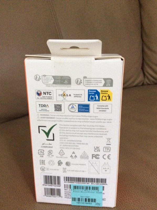 Xiaomi Sound Pocket Bluetooth Speaker (Category: Soundbars, Speakers & Amplifiers) located in Taguig. Submitted by francisco_7 (Listing ID 1434071124, Image 3). Description: - Xiaomi Sound Pocket: Compact Bluetooth speaker - 5W high-quality sound - True Wireless Stereo (TWS) capable - Up to 10 hours of playtime - IP67 waterproof - Reddot winner 2024.