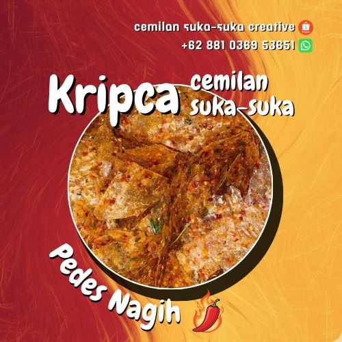 Keripik Kaca Pedas