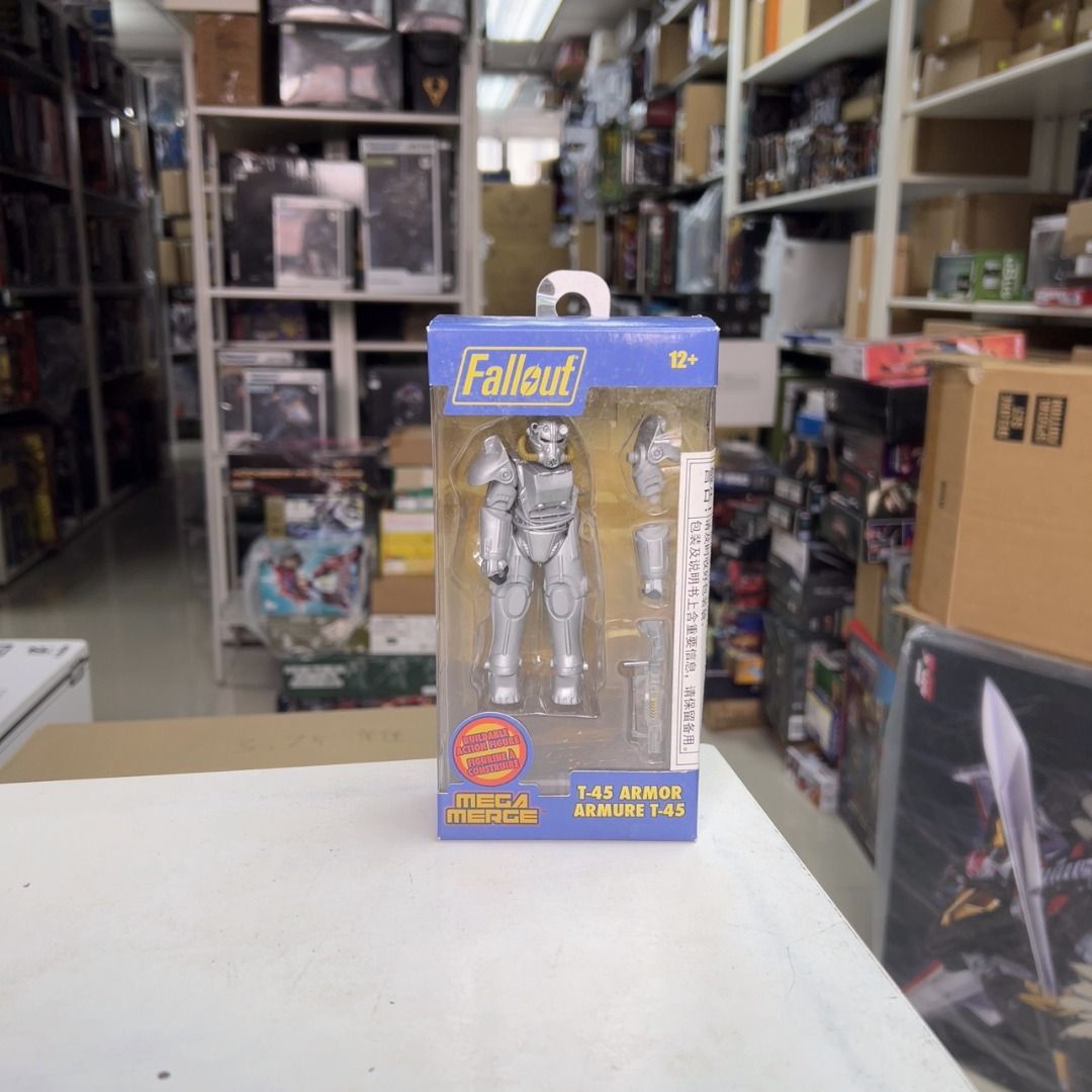 done [放得高搵鬍鬚] 不二不議 Just Toys Fallout Mega Merge T-45 Armor, 興趣及遊戲, 玩具 ...