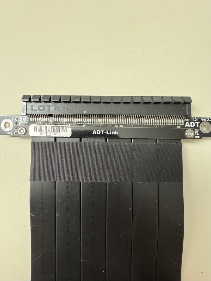 ADT-Link PCIe 4.0 x16 Riser Cable441438643023390722
