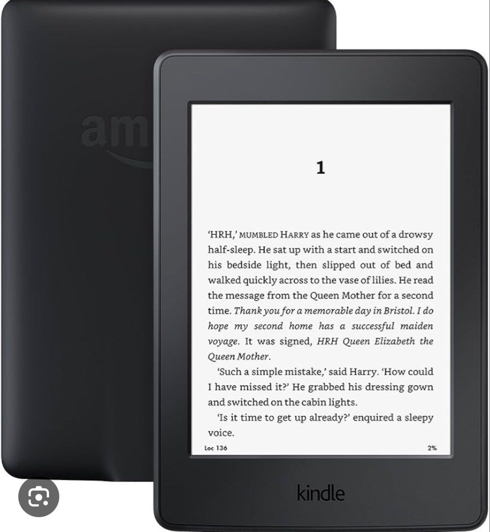 Amazon Kindle E-reader (Category: E-Readers) located in Singapore. Submitted by snobyard (Listing ID 1434351145, Image 1). Description: Kindle Paperwhite 7th Generation Firmware Version: Kindle 5.16.2.1.1 Storage: 3GB Item as is Great buy if you want your kids to get started on kindle.