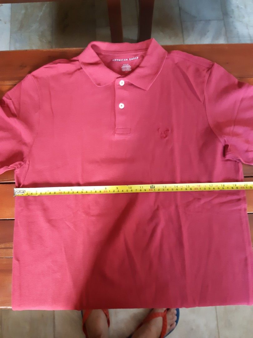 American Eagle Polo (Category: Tshirts & Polo Shirts ) located in Las Pinas. Submitted by alanvides (Listing ID 1434189672, Image 3). Description: American Eagle Polo Shirt Never worn almost new. Size Medium Read!! Issue a minor white stain sa may logo maybe from perfume. Pero hindi namn masyado halata. Polo came from US. not a thrift clothes..
