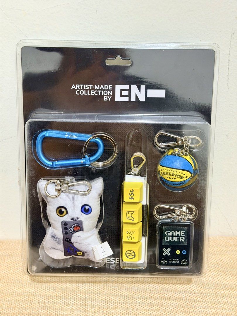 Artist Made Collection by Enhypen (Evan) (Category: K-Wave Merchandise) located in San Fernando. Submitted by ydmem (Listing ID 1434219413, Image 3). Description: ✨ A Quick Note for buyers I want you to love your new AMC by ENHYPEN Evan Unserious Keyring! To ensure a smooth experience for everyone, please take a moment to read our guidelines: IMPORTANT Friendly Reminder: If you are a highly sensitive buyer or looking for 100% perfection, please c