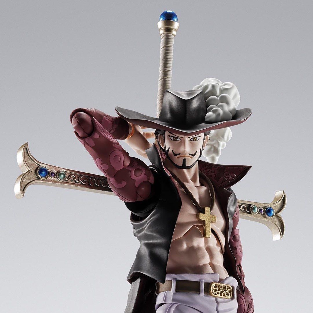 BNIB Bandai Spirits Tamashii Nations s.h.figuarts One Piece dracule.mihawk Dracule Mihawk Hawk-Eye the World’s Strongest Swordsman -Eagle Eye- SHFiguarts SHF Action Figure, Authentic, New, Sealed & Unopened in Mint Condition (Category: Toy Figures) located in Singapore. Submitted by tudor8 (Listing ID 1434289344, Image 3). Description: Authentic, New, Sealed & Unopened in Mint Condition 😊 Fixed price please, thanks 😊 First come first served bas