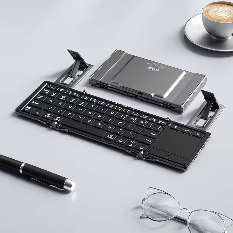 B.O.W Wireless Folding Keyboard with Stand464978647565608960