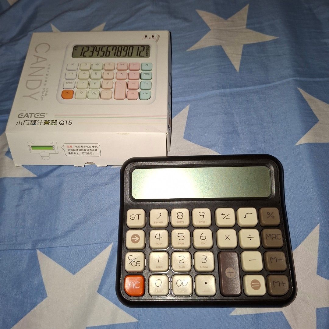 Calculator aesthetic minimalist cute design (Category: Stationery & School Supplies) located in Pasig City. Submitted by fast-ship (Listing ID 1434230290, Image 1). Description: This is available as long as this is posted/visible listing. You may message me with the answer to the following questions once you are fully decided to purchase, should you need further thinking and canvassing you may just save the listing for future reference. 1. Will y