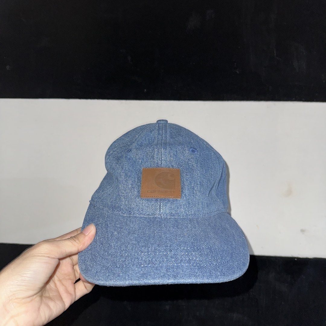 Carhartt WIP Lincoln Denim Cap (Category: Caps & Hats) located in Manila. Submitted by drewtj (Listing ID 1434319673, Image 1). Description: bought in Commonwealth PH condition: 10/10.