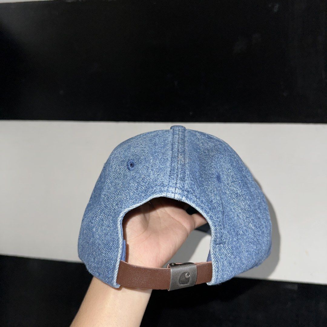 Carhartt WIP Lincoln Denim Cap (Category: Caps & Hats) located in Manila. Submitted by drewtj (Listing ID 1434319673, Image 2). Description: bought in Commonwealth PH condition: 10/10.