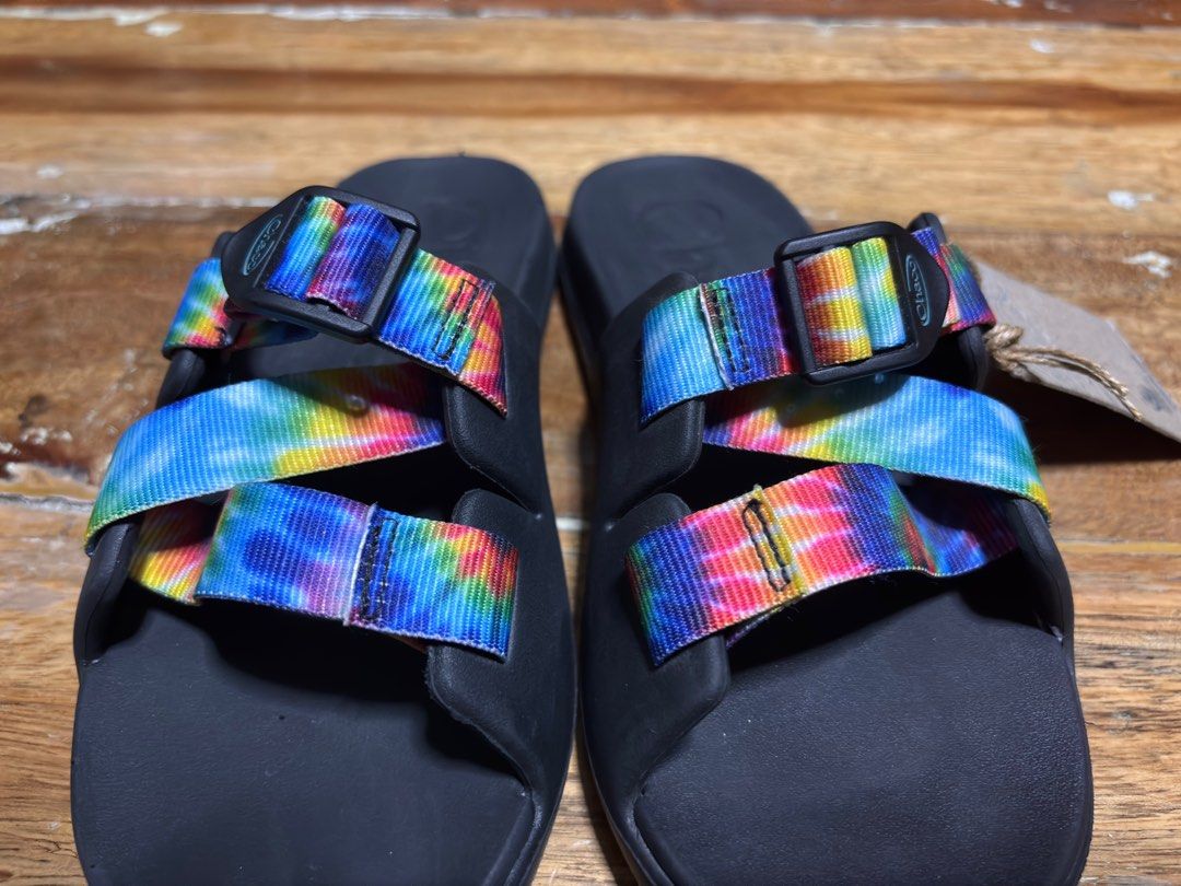 Chaco Kids Z/Cloud Sandals - Tie Dye (Category: Babies & Kids Fashion) located in Cagayan de Oro. Submitted by kirkwax_4 (Listing ID 1434269616, Image 3). Description: - Chaco Kids Z/Cloud sandals - Eye-catching tie-dye design - Size: US 4, UK 3, EUR 35 - Adjustable straps for a secure fit - Durable sole for all-day play - Chaco logo detail - Includes original tag - Made in China.
