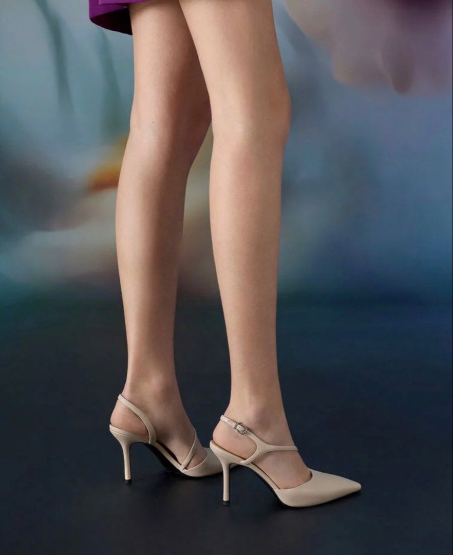 Charles and Keith Cordelia Slingback pointed Pumps (Category: Heels) located in Paranaque City. Submitted by notpapayas (Listing ID 1434352582, Image 3). Description: Brand new Just bought yesterday Rfs: not my style.
