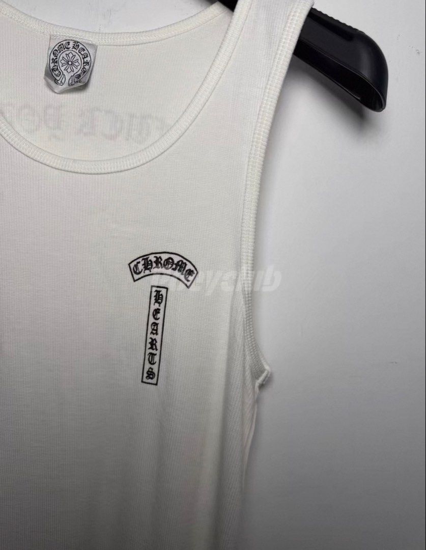 Chrome Hearts Cross Vine Tee Shirt (Category: Luxury Apparel) located in Manila. Submitted by closett_plug (Listing ID 1434235388, Image 2). Description: Made with 220g ribbed stretch fabric, available from S、M、L. message me to see the size chart - Pre-order 7-10 Days ETA ( consolidated box) - 50% deposit required - I get these from overseas, strictly no cancellation, return & refund - Refrain from chatting if you have doubts, let’s not waste eac