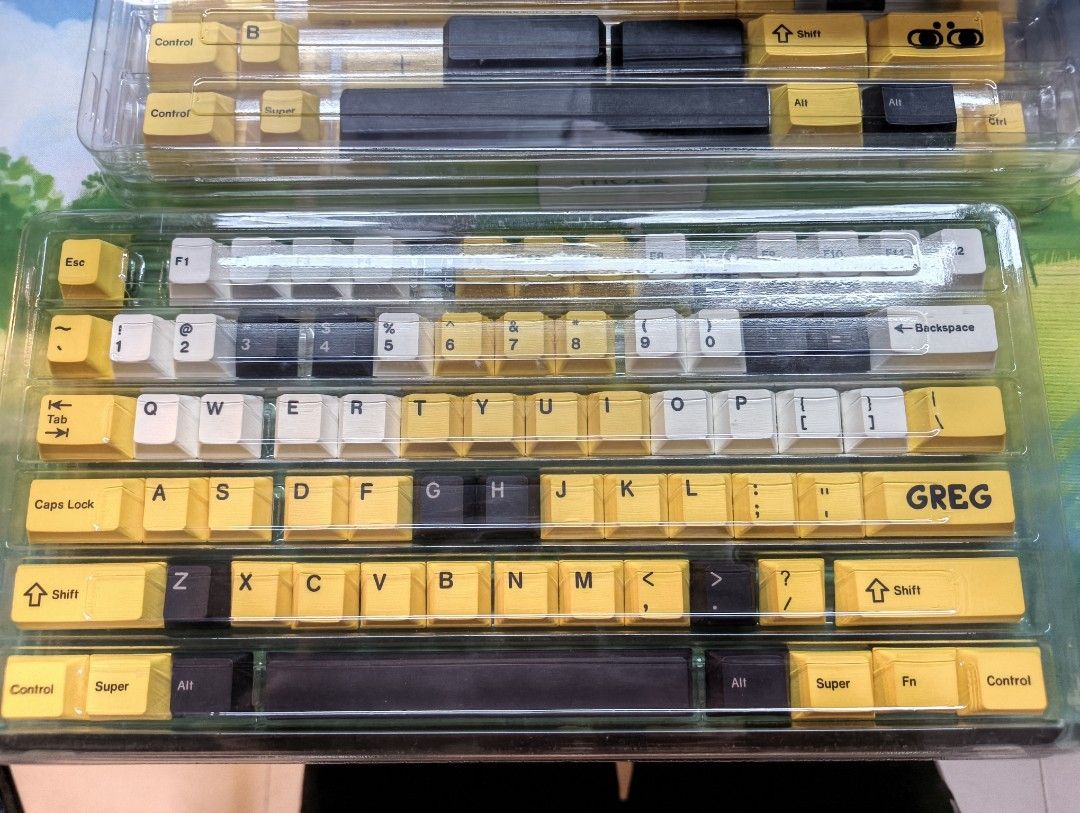 Custom PBT Gregory Keycaps484450319027425280