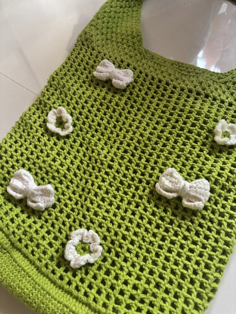 Customized Crocheted Cross Bag (Category: Cross-body Bags) located in Manila. Submitted by swifteagle-d066 (Listing ID 1434235356, Image 2). Description: *Used only once *Can fit a 13 inch laptop *Back to back design Original Price was 999 Can Nego! JnT/Lalamove/LBC Loc: Mabalacat, Pampanga .