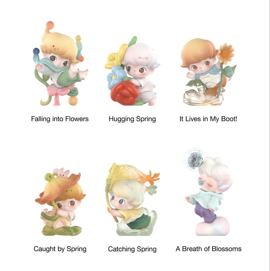 Dimoo In The Boot POP MART - DIMOO Moments in Bloom Series Figures, Hobbies & Toys, Toys ...